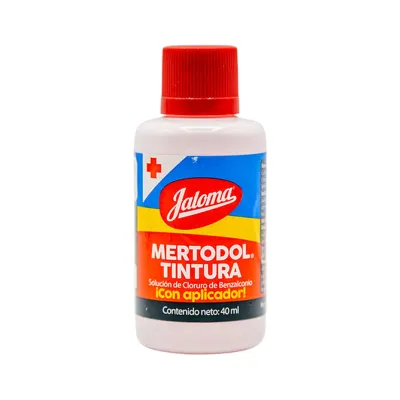 MERTODOL ROJO JALOMA 40ML CON 6