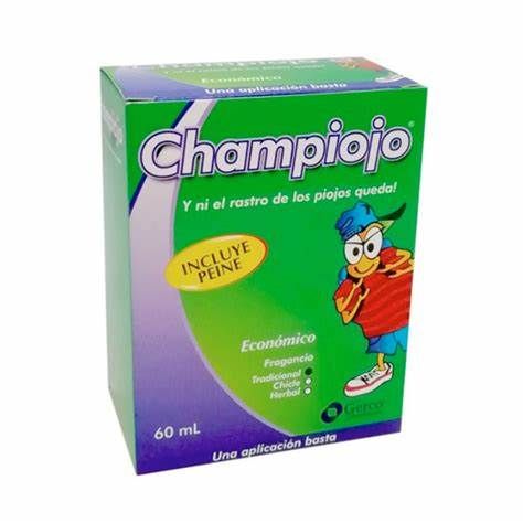 SHAMPOO PARA PIOJOS 1LT, SHAMPIOJO, CON PEINE