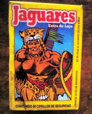 CERILLOS JAGUARES, CAJA CON 50 PIEZAS, CON 10 CAJAS
