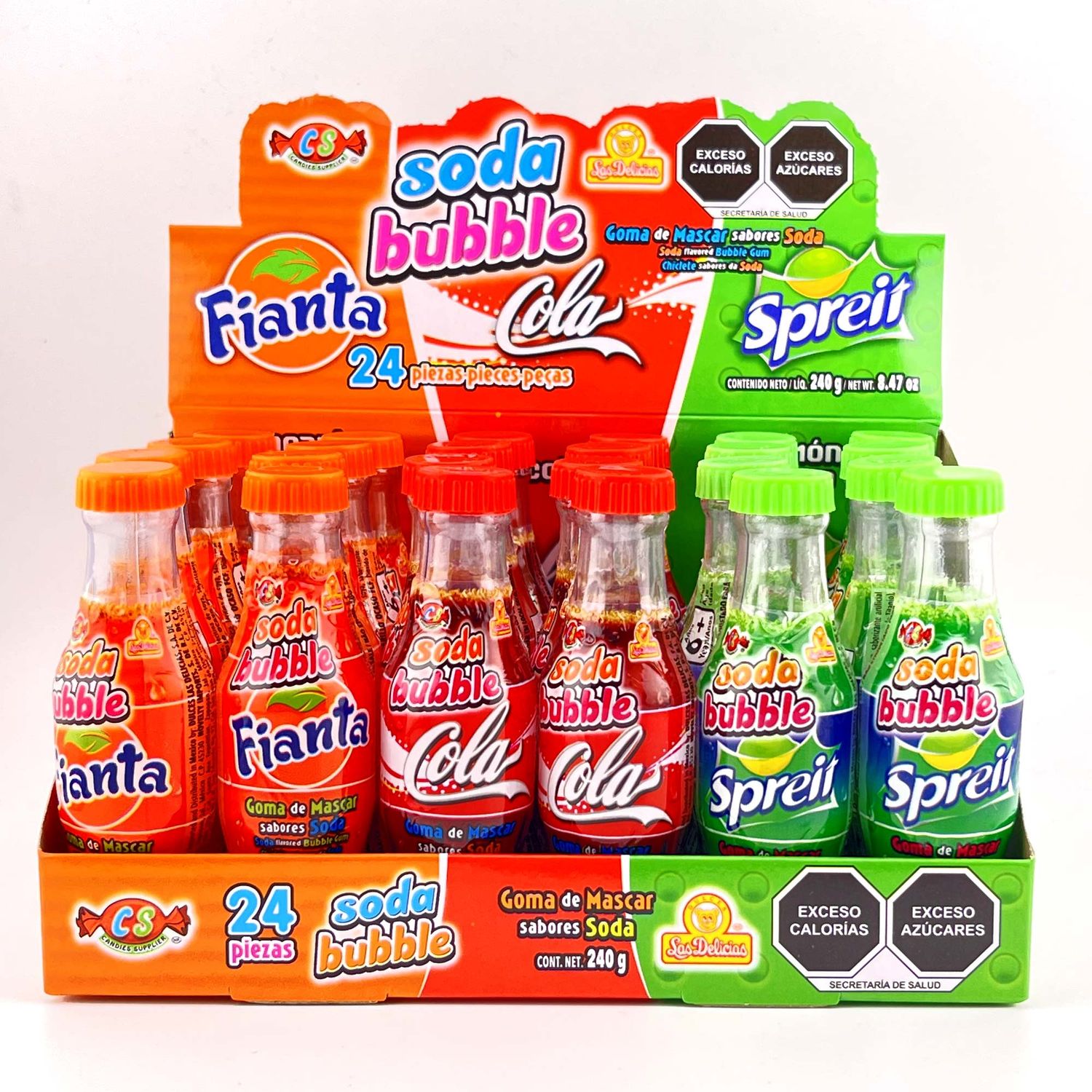 SODA BUBBLE LAS DELICIAS CON 24