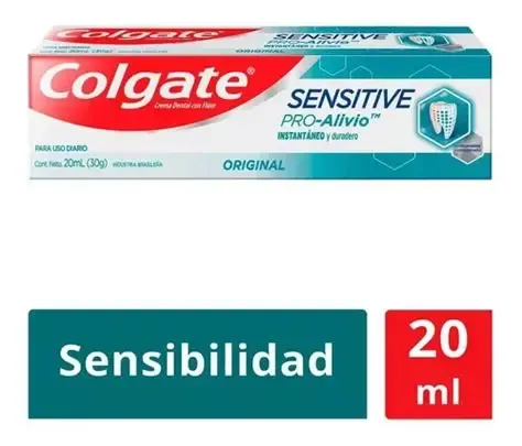 PASTA COLGATE 20ML, SENSITIVE PRO, MINI,  CON 12