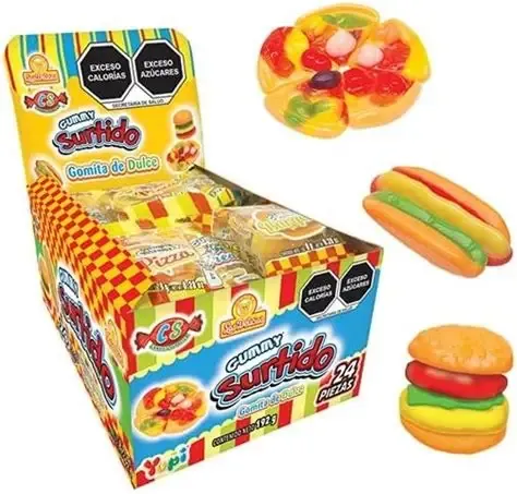 GUMMY SURTIDA LAS DELICIAS, CON 24