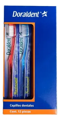 CEPILLO DENTAL DORALDENT, CON 12 - ADULTO