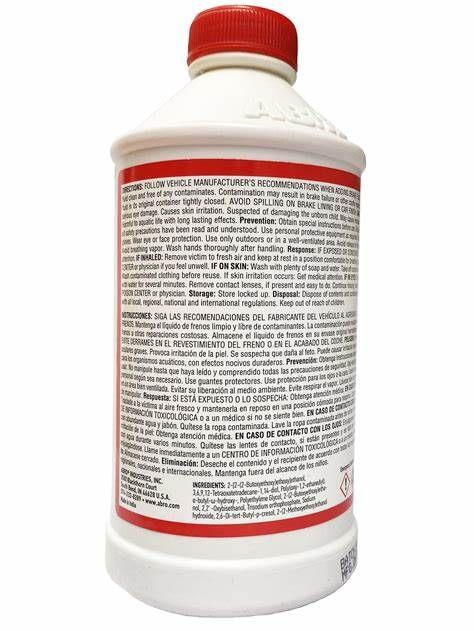 LIQUIDO PARA FRENOS ECONOMICO DE 330ML, CON 6