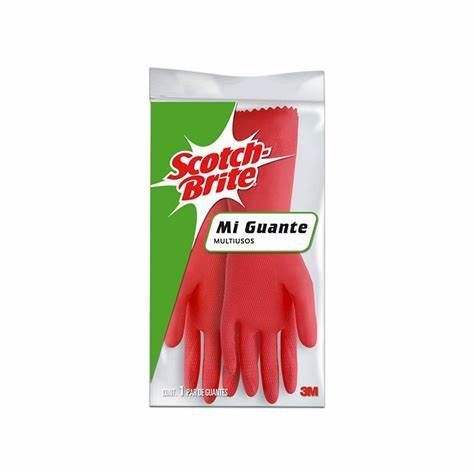 GUANTE SCOTCH BRITE ROJOS