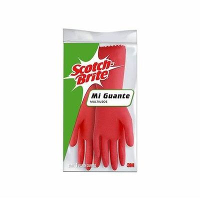 GUANTE SCOTCH BRITE ROJOS