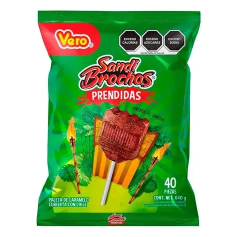 PALETA SANDIBROCHA PRENDIDA VERO CON 40