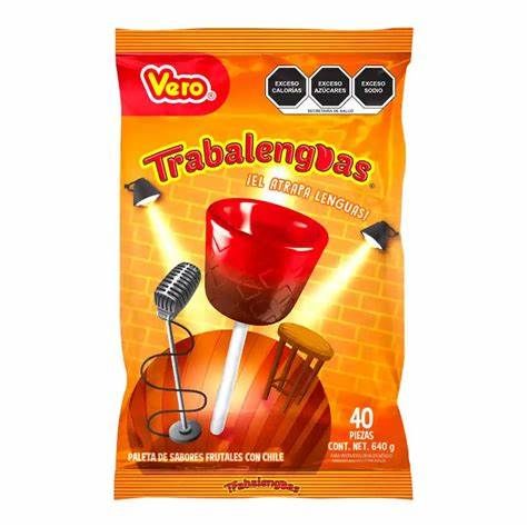 PALETA TRABALENGUAS VERO CON 40
