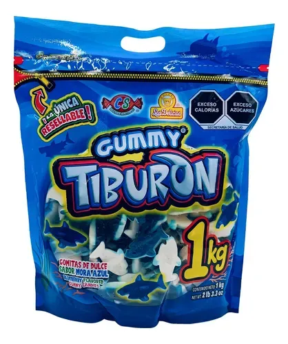GUMMY TIBURON, 1KG