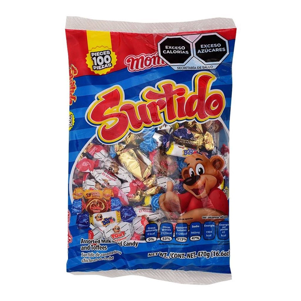 SURTIDO MONTES, CON 100