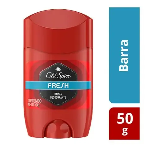 DESODORANTE OLD SPICE STICK 50 GR BARRA AZUL.