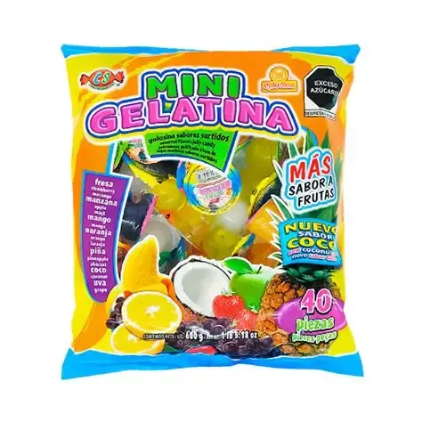 GELATINA BOLSA LAS DELICIAS, CON 40