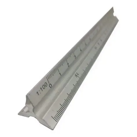 ESCALIMETRO METALICO 30CM, CON 3