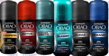 DESODORANTE OBAO ROLLON HOMBRE 65GR