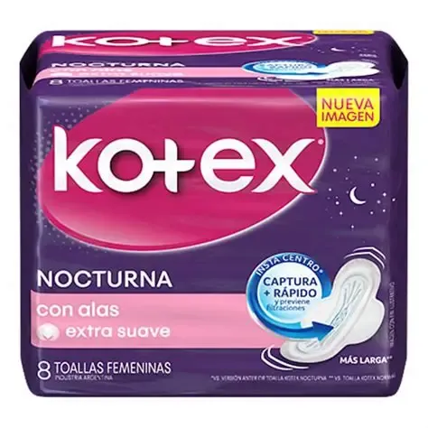 T KOTEX NOCTURNA C/A C/8 (10B)