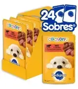 PEDIGREE SOBRES SABOR RES, 150GR,