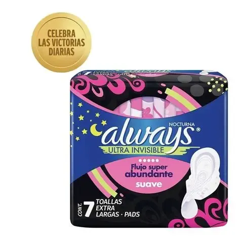 T ALWAYS NOCT.ULTRA GEL C/A FSA SUAVE C/7 (C/24B)
