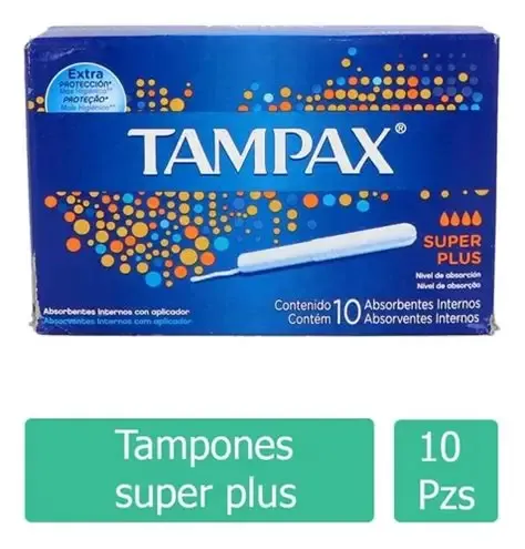 TOALLA TAMPAX SUPER PLUS C/10