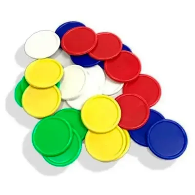 FICHAS DE COLORES DIDACTICO, CON 100