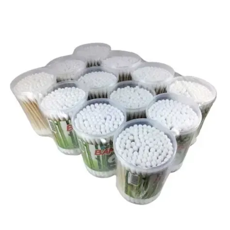 APLICADORES BAMBU, TARRO CON 100