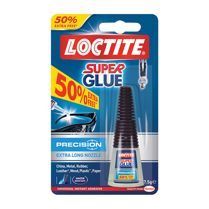 Loctite® Precision Super Glue Longneck Bottle (50% Free)
