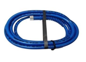 TUBO SUPER LEGGERO BLU IN TEFLON PER PISTE CAR-WASH LUNGHEZZA 3500
