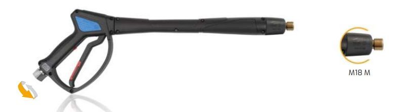 IDROPISTOLA FOAM SG31 PERDENTE ATTACCO GIREVOLE