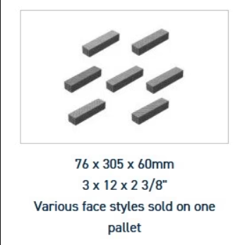 Belgard Empire 3x12