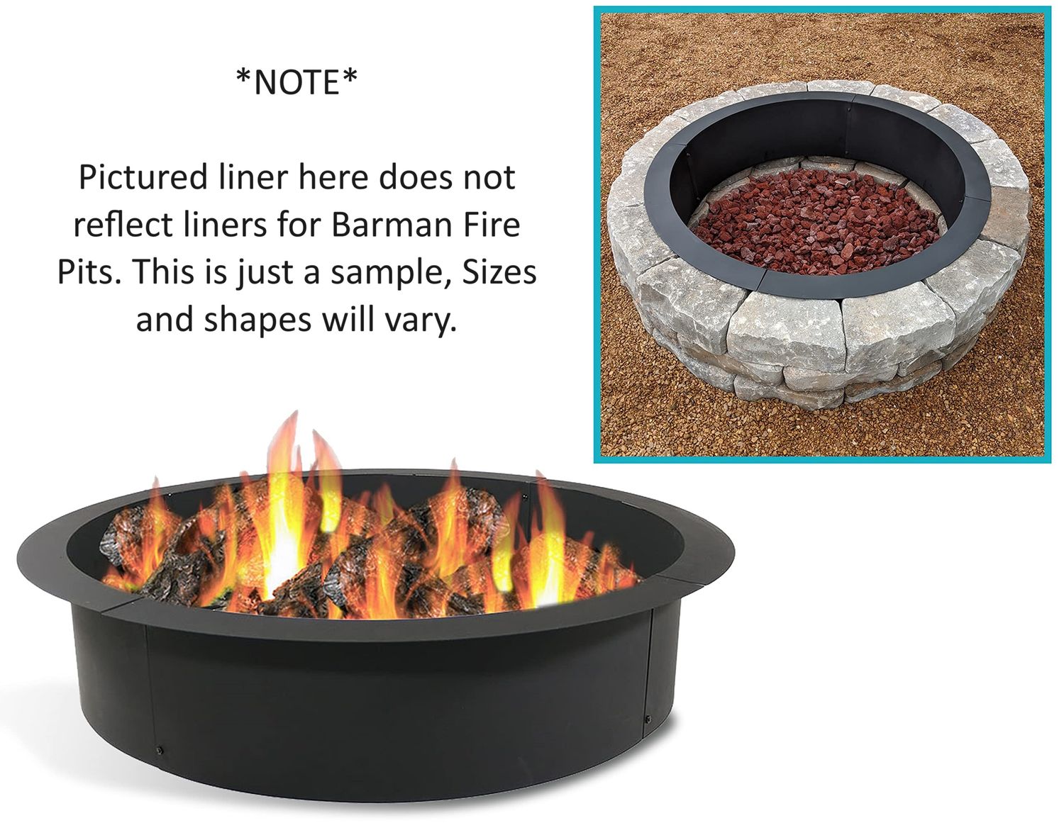 Barkman Fire Pit Liners