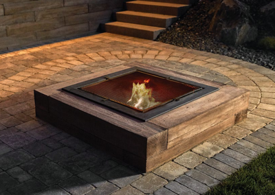 Barkman Bridgewood Wall Fire Pit Kit