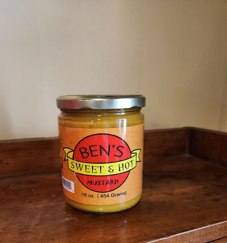 Ben's Sweet & Hot Mustard 16 oz