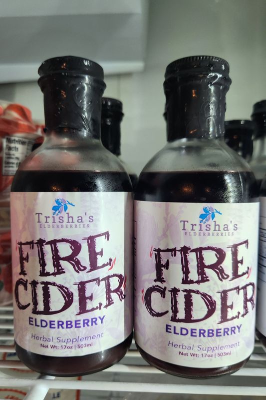 Trisha's ElderBerry Fire Cider