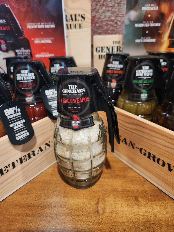 A Salt Weapon Habanero Infused Salt