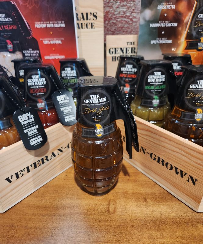 Bold Gold Cayenne Infused Extra Virgin Olive Oil