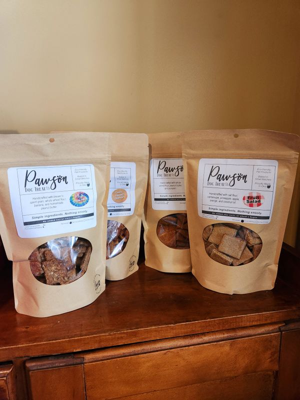 Pawson Dog Treats assorted flavors