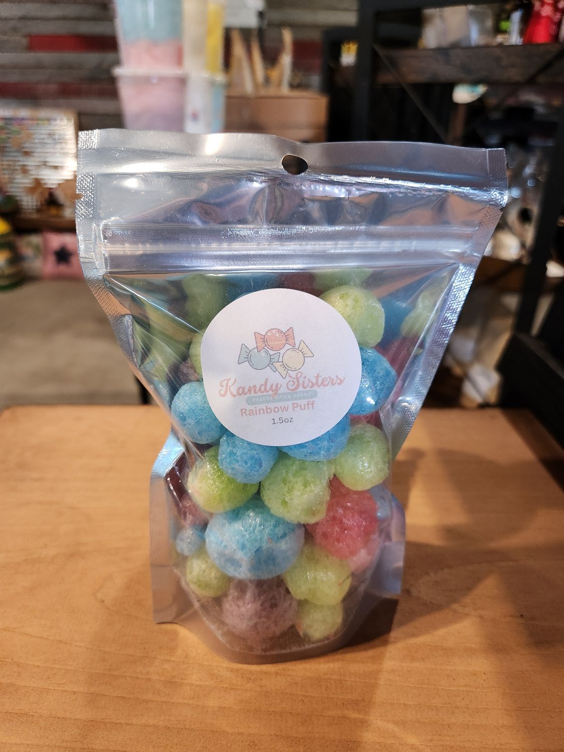 Rainbow Puff Jolly Ranchers