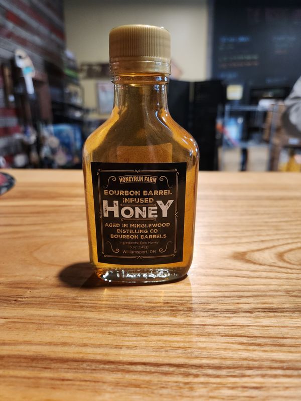 Bourbon Barrel Infused Honey