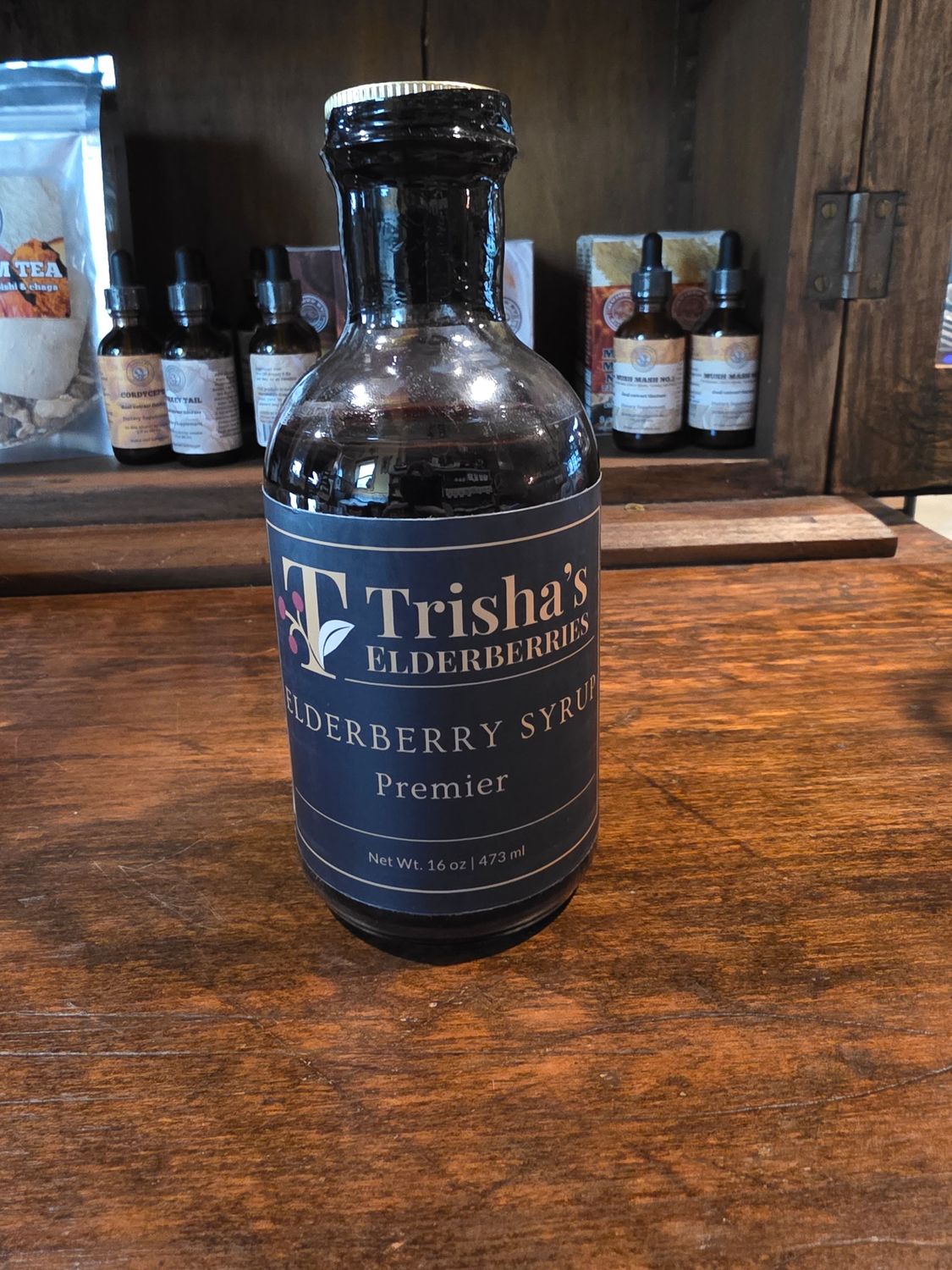 Trisha's Elderberry Premier Syrup