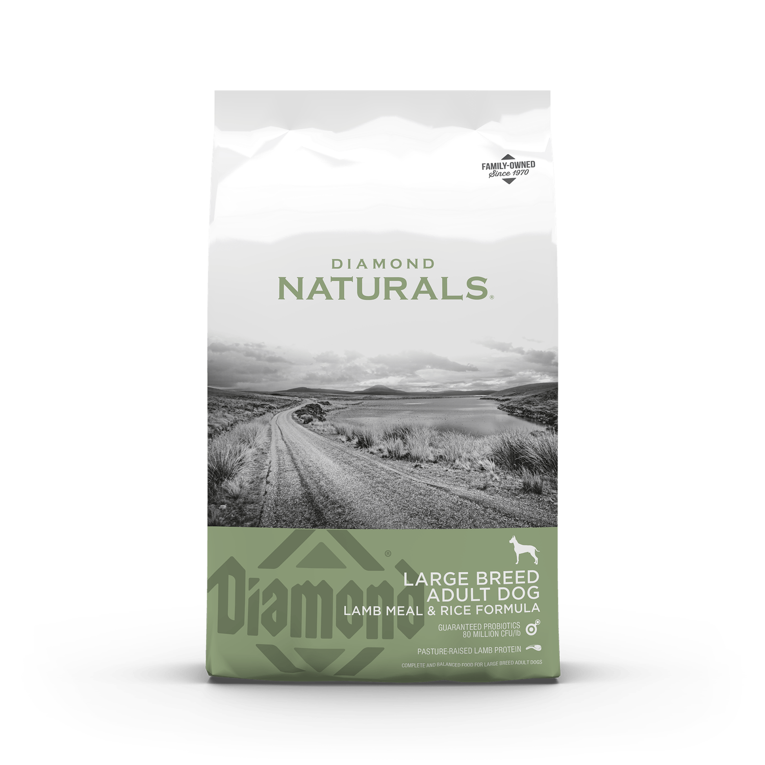 Diamond Naturals Large Breed Adult Lamb Rice Formula (40lbs)