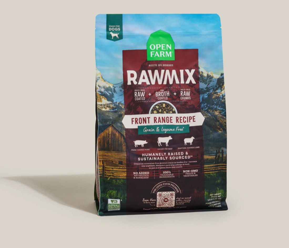 Open Farm Rawmix  Front Range Recipe Grain Free 3.5lb