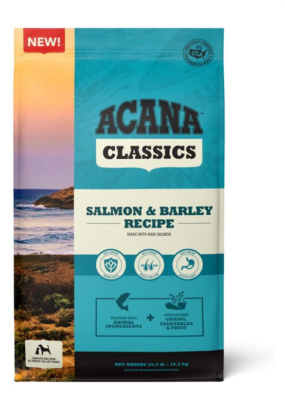 Acana Dog Classics Salmon Barley 22.5lb