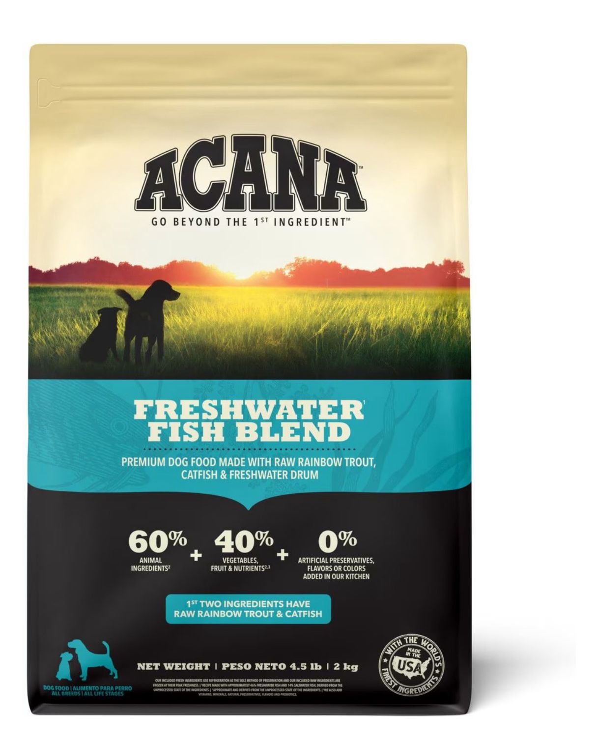 Acana Dog Heritage FreshWater Fish 4.5lb