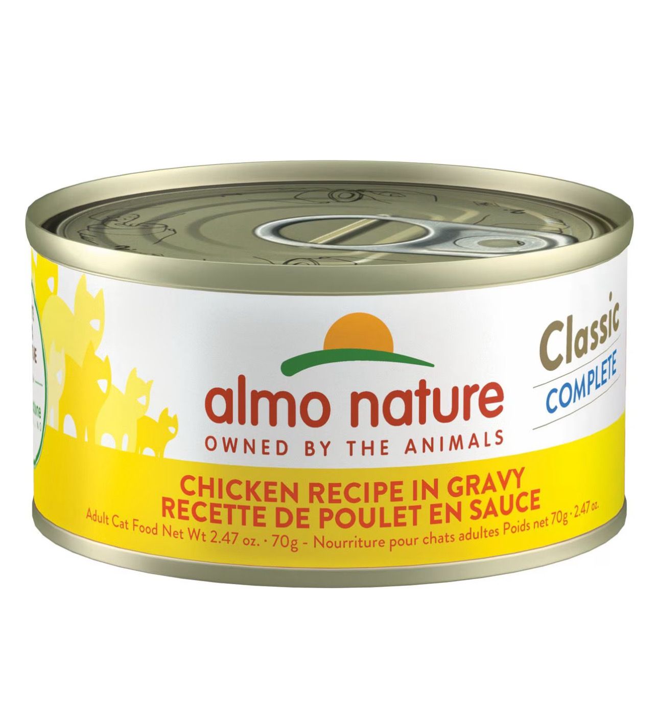 Almo Cat Classic Chicken Gravy Can