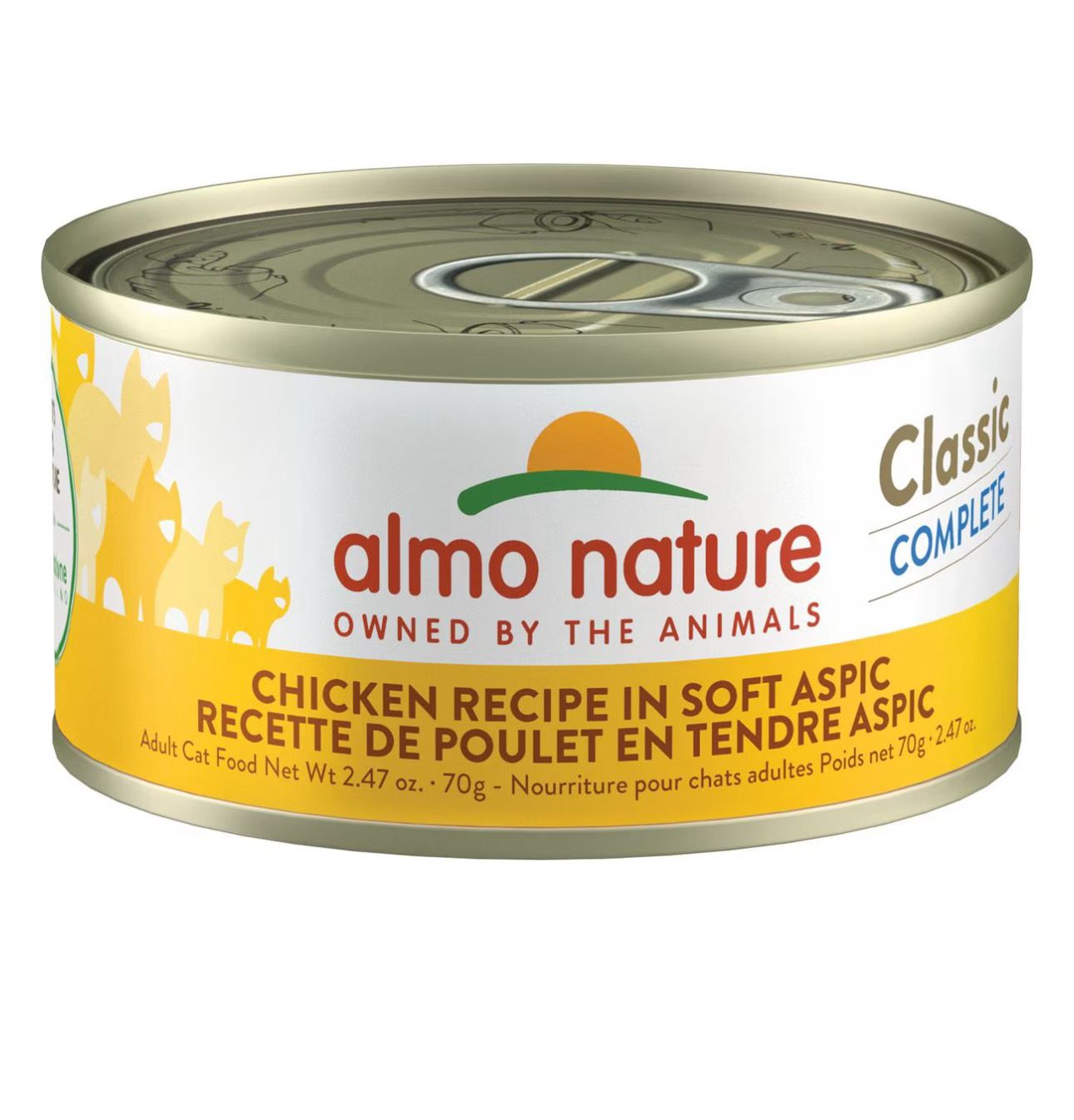 Almo Cat Classic Chicken Soft Aspic Can