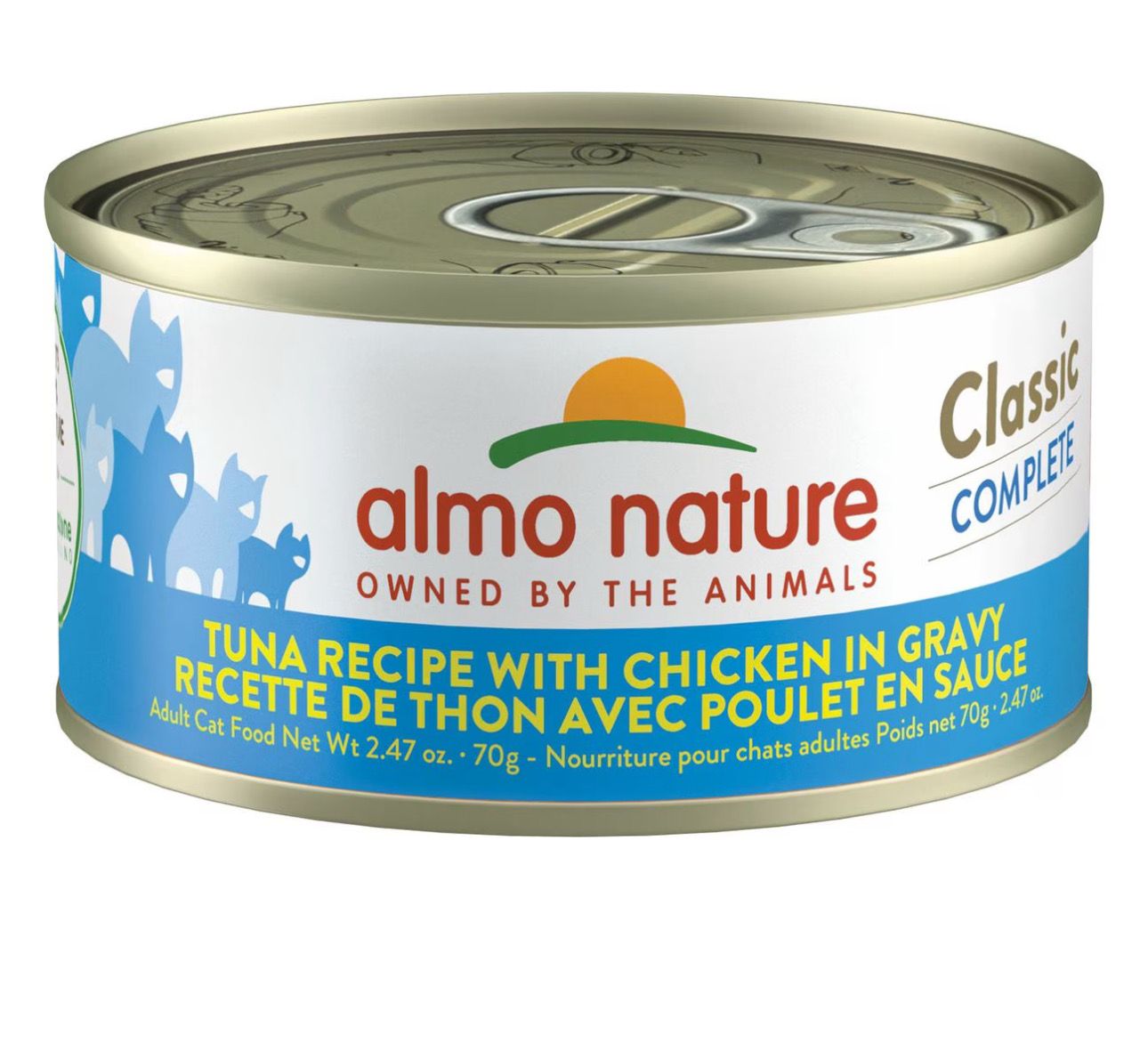 Almo Cat Classic Tuna Chicken Gravy Can