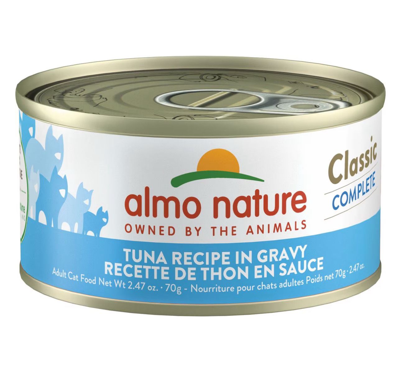 Almo Cat Classic Tuna Gravy Can