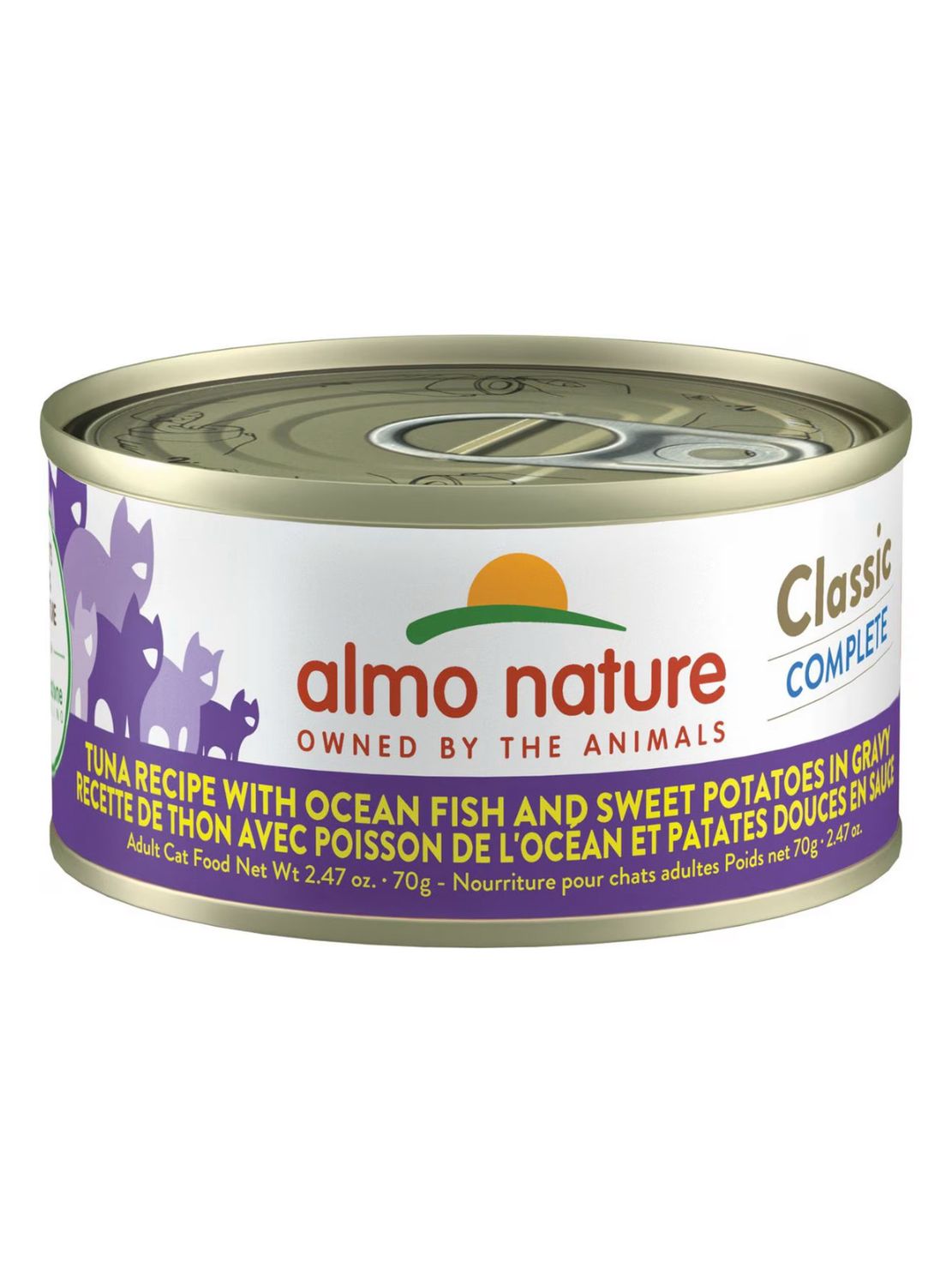Almo Cat Classic Tuna Ocean Fish Gravy Can