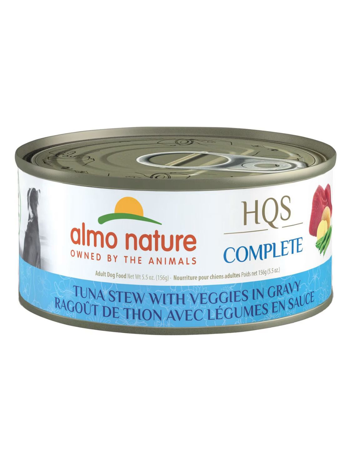Almo Dog Complete Tuna Stew Veggies Can