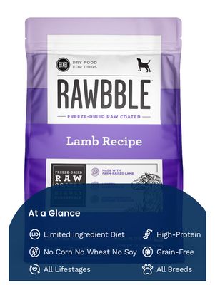 Bixbi Rawbble Lamb Kibble 4lb