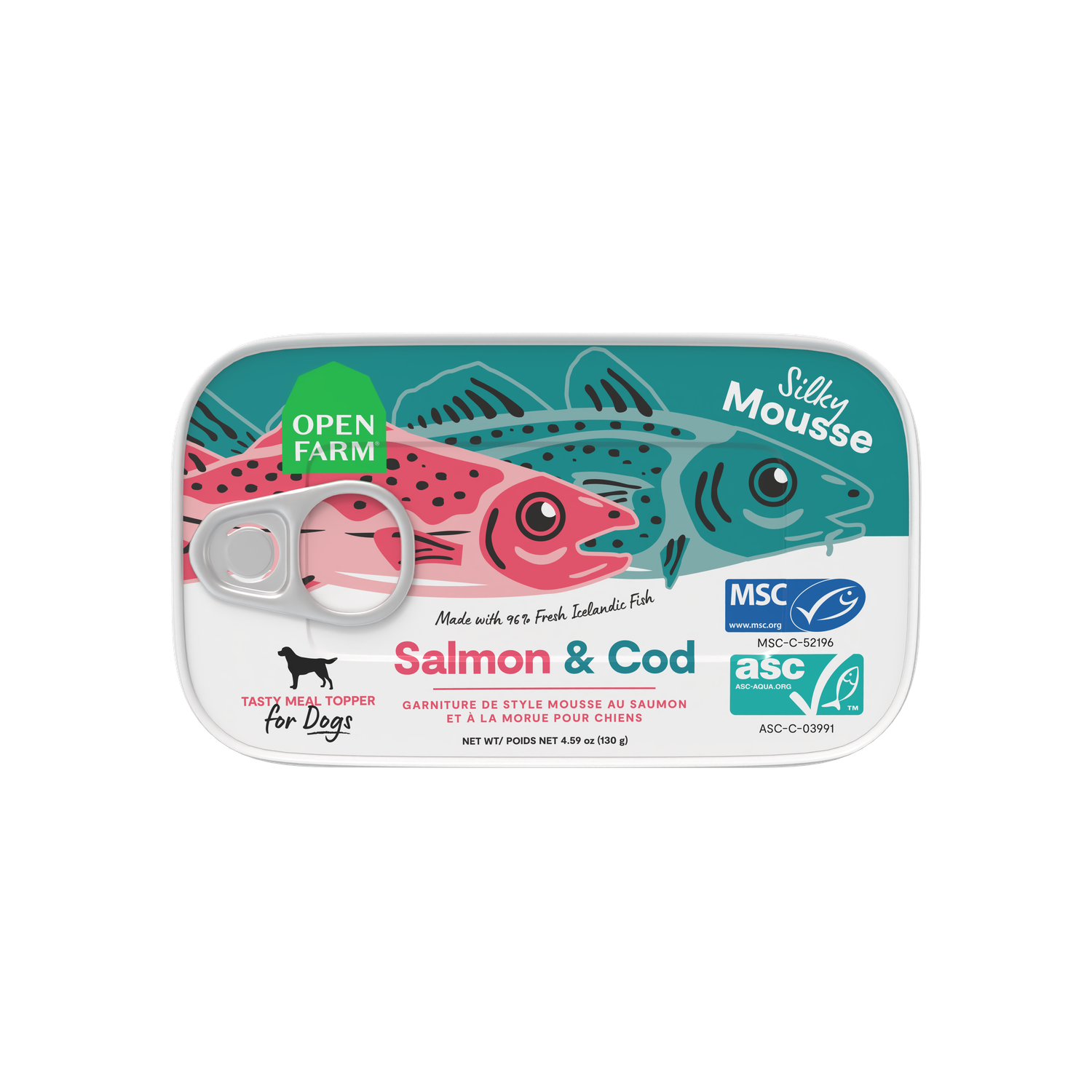 Salmon &amp; Cod Topper for Dogs 4.59oz